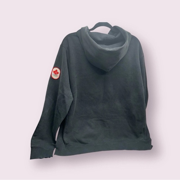 Hudson’s Bay Black Canada Zip-Up Hoodie Olympics 2002 - Picture 2 of 6